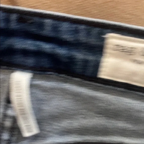 rag & bone Wide Leg Jeans in Denim Blue - Picture 6 of 7